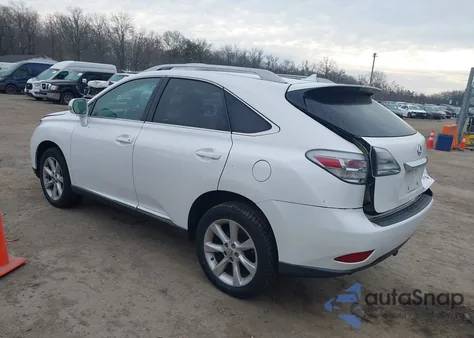 2012 Lexus Rx 350 z USA, uszkodzony, nr VIN 2T2BK1BA7CC144701